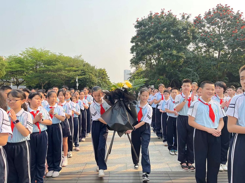 缅怀先烈，弘扬爱国精神——海南师范大学附属小学2023年春季研学旅行