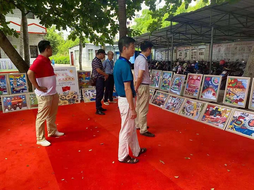 海南师范大学实验小学“童心向党·阳光下成长”庆六一书画展