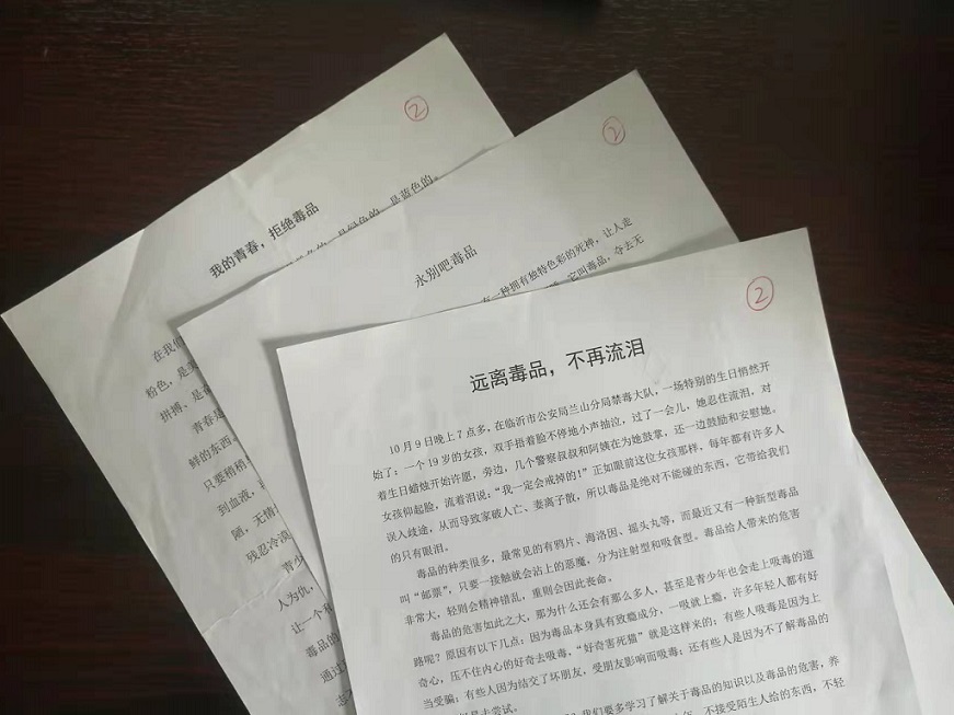 海南师范大学实验小学禁毒征文比赛